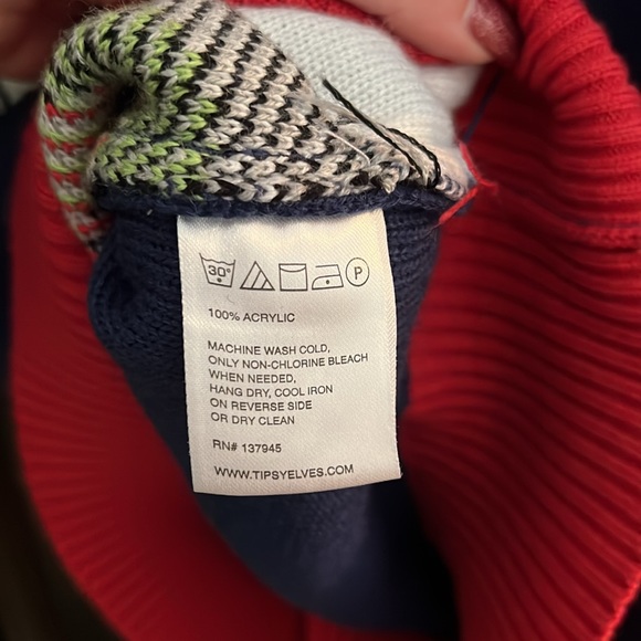 TipsyElves Santa’s Little Helpers Keg Stand Ugly Christmas Sweater SZ XXL - Picture 10 of 10